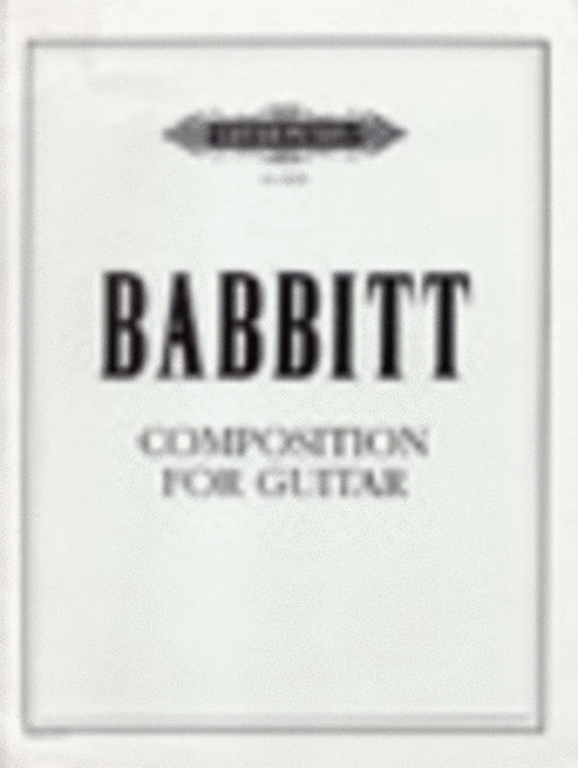 Composition For Guitar Guitar (Softcover Book)