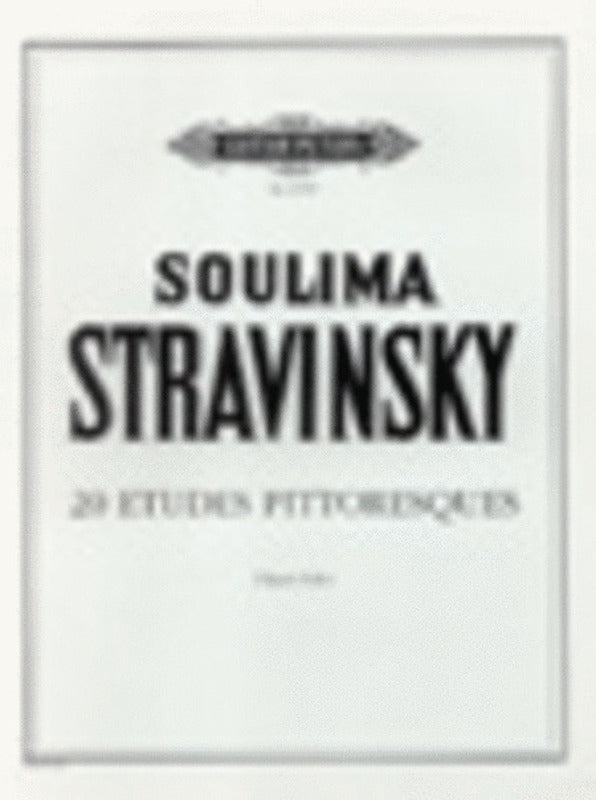 Etudes Pittoresques (Softcover Book)