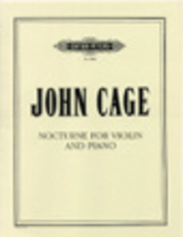 Nocturne Violin Piano (Softcover Book)