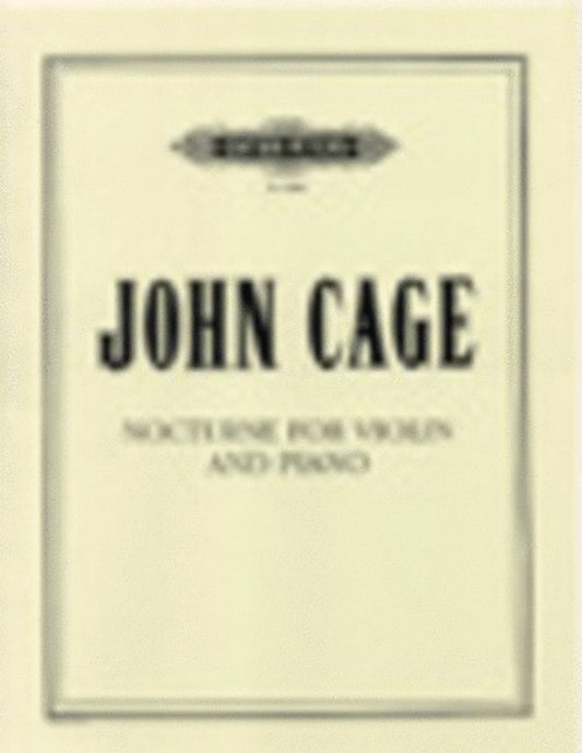 Nocturne Violin Piano (Softcover Book)