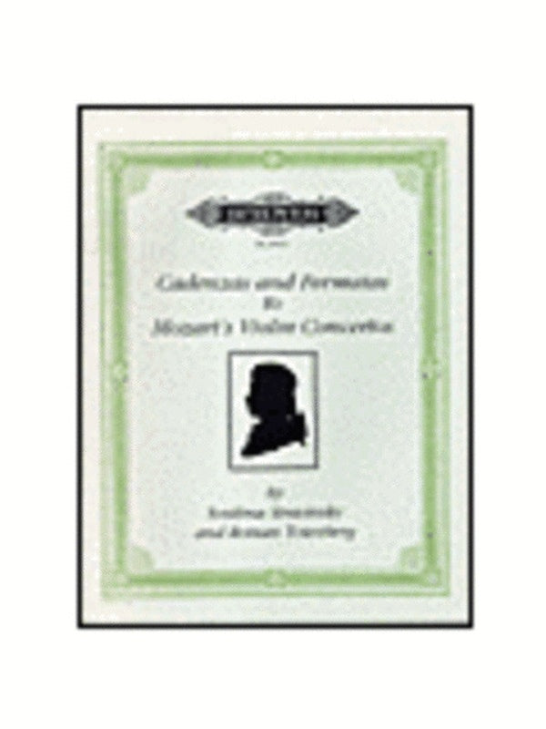 Cadenzas To Mozart Violin Concertos (Softcover Book)