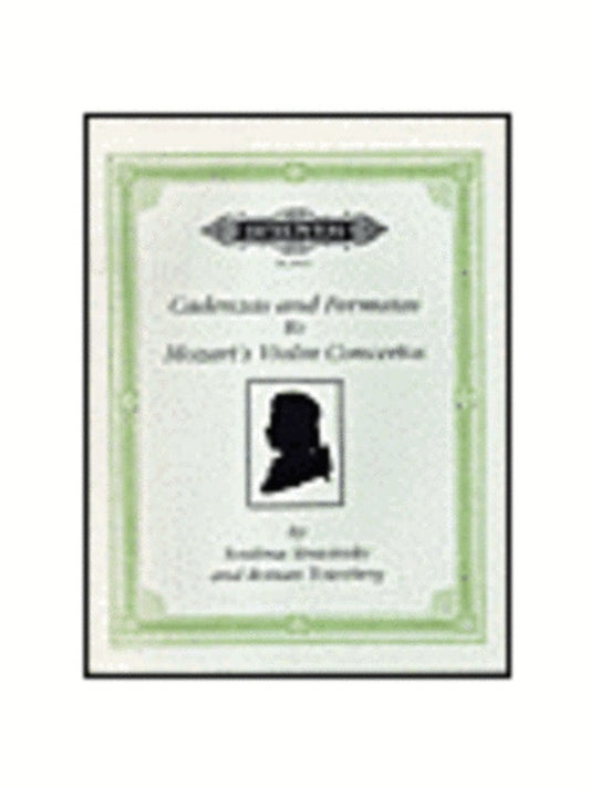 Cadenzas To Mozart Violin Concertos (Softcover Book)