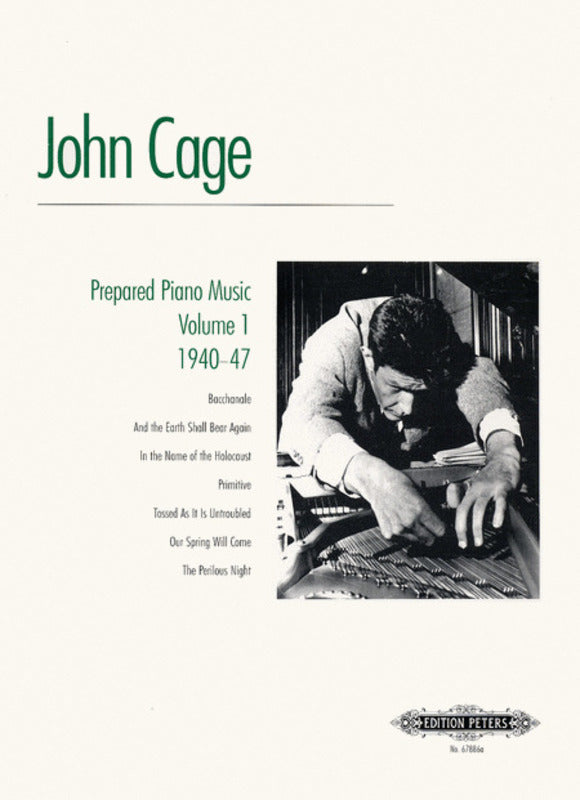 Prepared Piano Works Book 1 1940 - 1947 (Softcover Book)