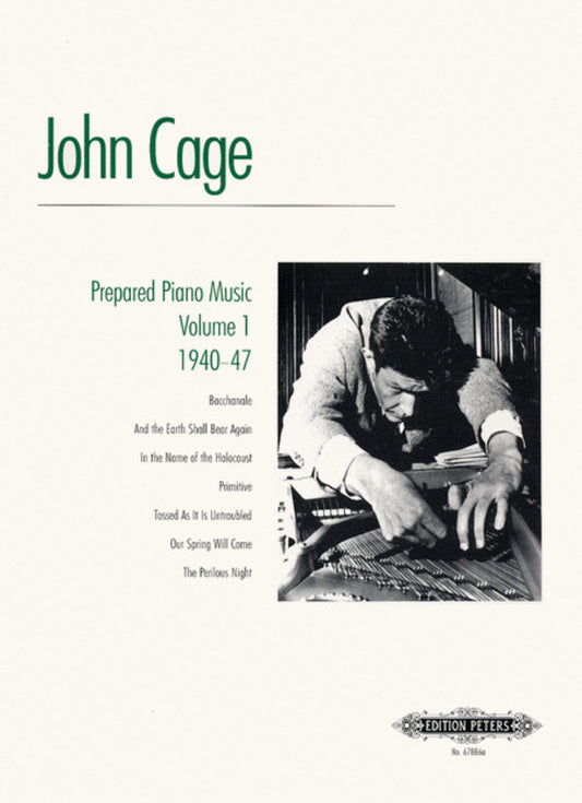 Prepared Piano Works Book 1 1940 - 1947 (Softcover Book)