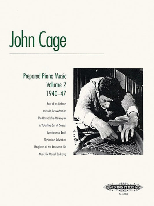Prepared Piano Works Book 2 1940 - 1947 (Softcover Book)