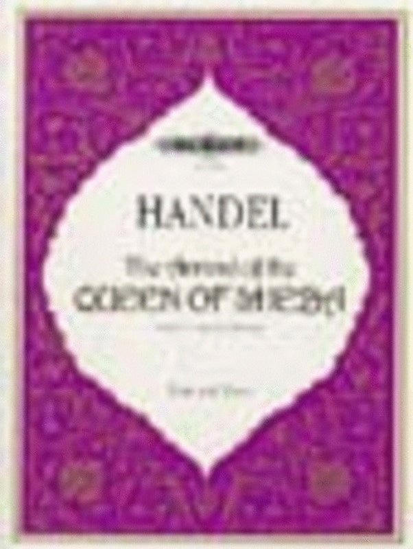 Arrival Of The Queen Of Sheba Flute Piano (Softcover Book)