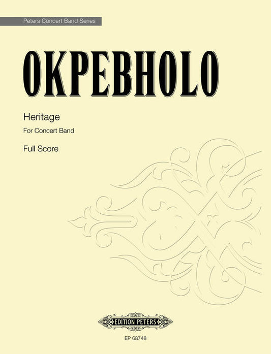 Heritage For Concert Band Full Score Score