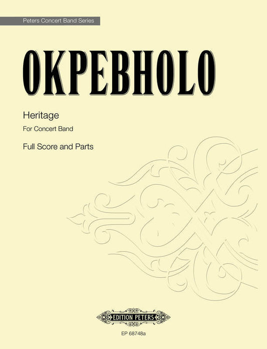 Heritage For Concert Band Sc/Pts Score/Parts