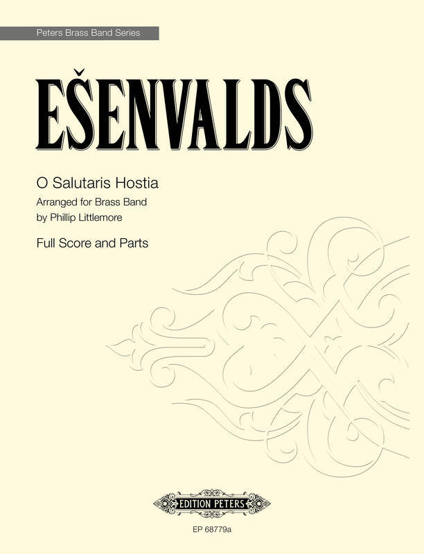O Salutaris Hostia For Brass Band Sc/Pts Score/Parts