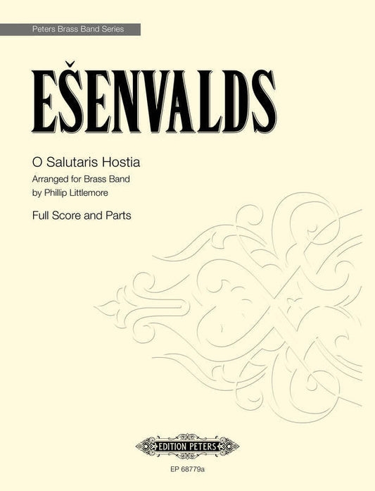 O Salutaris Hostia For Brass Band Sc/Pts Score/Parts
