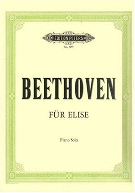 Beethoven - Bagatelle Fur Elise for Piano Solo, Edition Peters