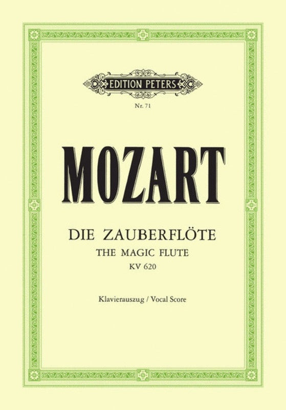 Magic Flute German (Softcover Book)