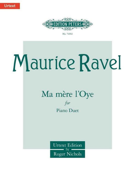 Ravel - Ma Mere Loye Piano Duet Urtext (Softcover Book)