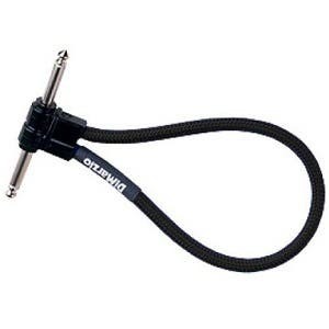 Dimarzio Braided 12 inch Patch Cable - Black