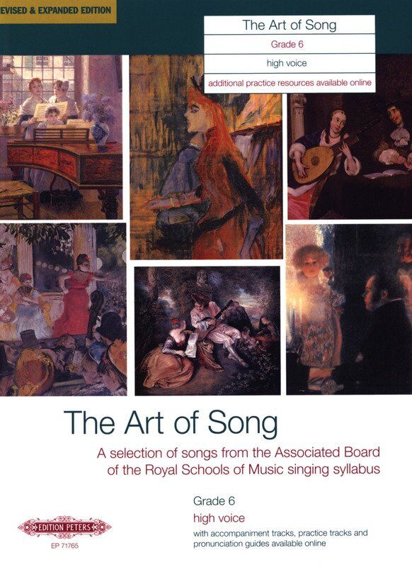 Art of Song Grade 6 High Revised Edition Vocal Score by Edition Peters