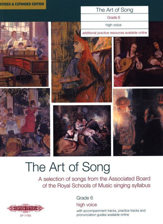 Art of Song Grade 6 High Revised Edition Vocal Score by Edition Peters
