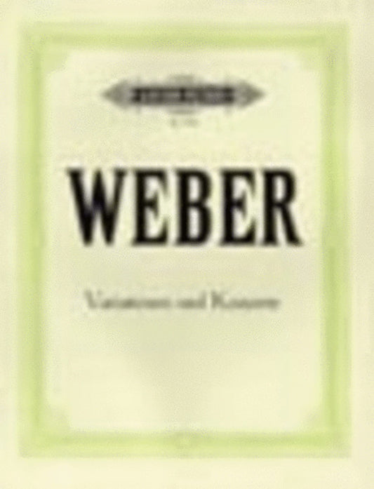 Variations And Concertos (Softcover Book)