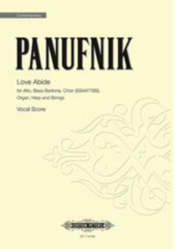 Panufnik - Love Abide Vocal Score