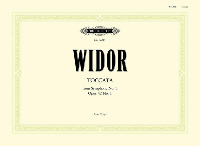 Toccata From Symphony No 5 Op 42 Organ (Softcover Book)