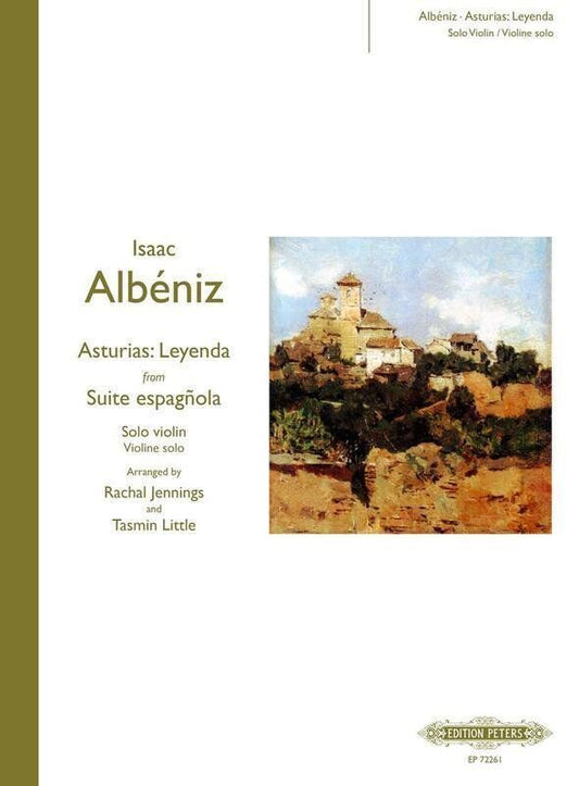 Asturias Leyenda for Violin Solo by Isaac Albeniz, Edition Peters