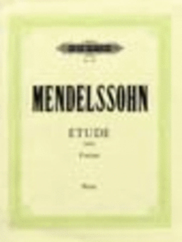 Etude F Min (Softcover Book)