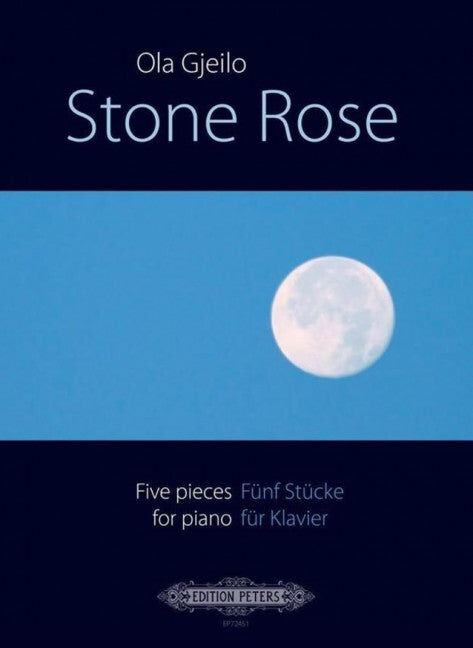 Stone Rose Five Pieces for Piano by Gjello Ola Peters EP72451