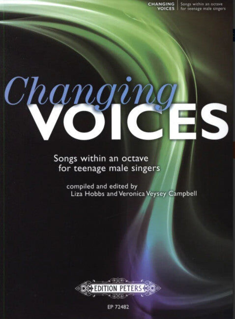 Changing Voices - Songs for Teenage Male Singers - Edition Peters EP72482