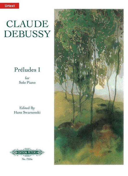Debussy Preludes Book 1 for Solo Piano, Edited by Hans Swarsenski, Edition Peters