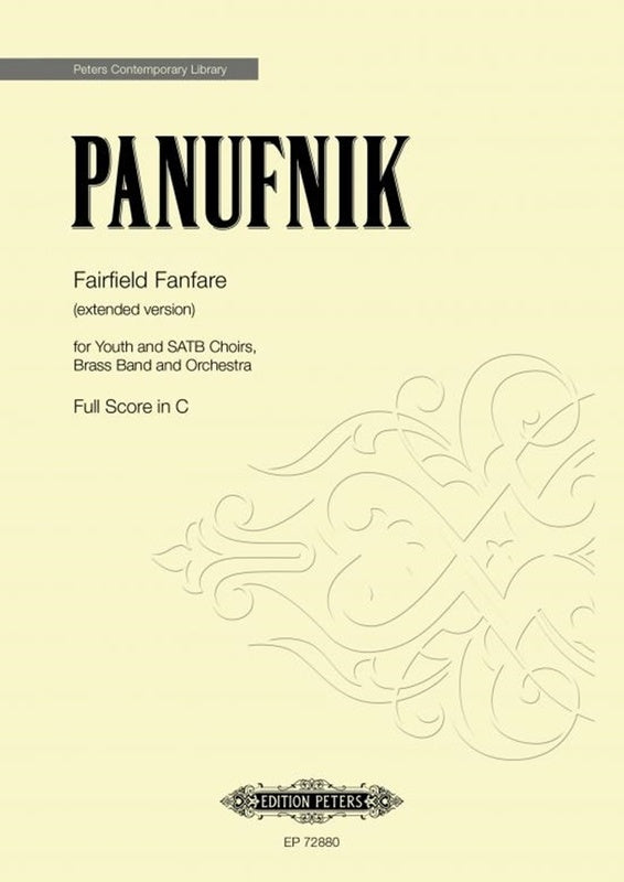 Panufnik - Fairfield Fanfare (Expanded Version) Score (Pod) Score