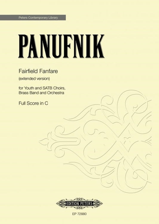 Panufnik - Fairfield Fanfare (Expanded Version) Score (Pod) Score