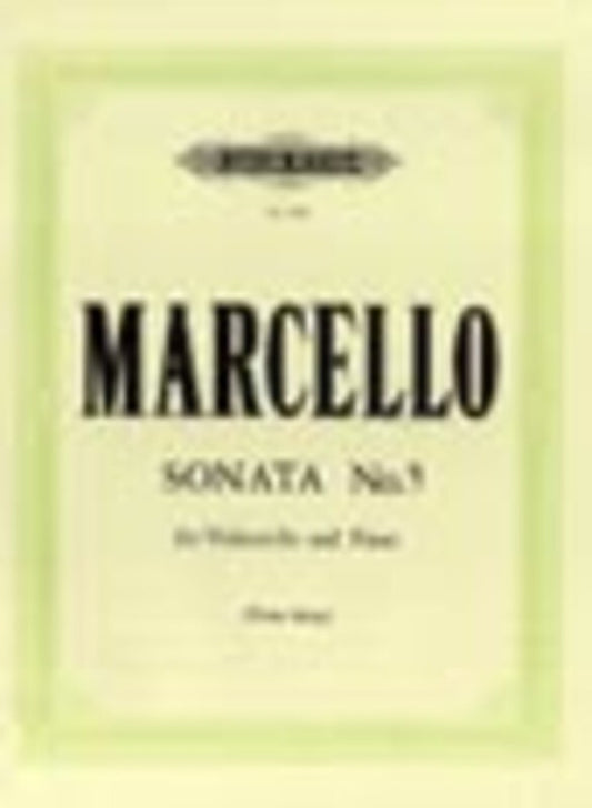 Sonata Op 2 No 5 C Vc/Piano (Softcover Book)