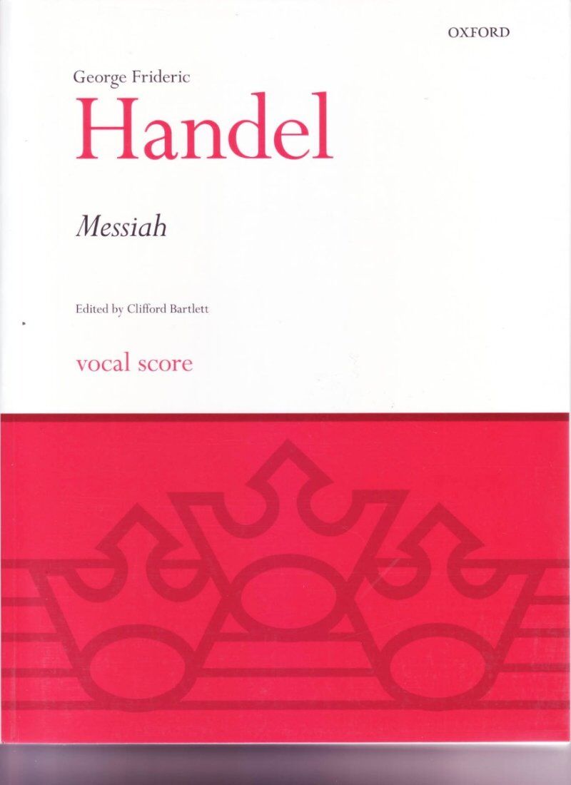 Handel Messiah Vocal Score Urtext English Edition Peters