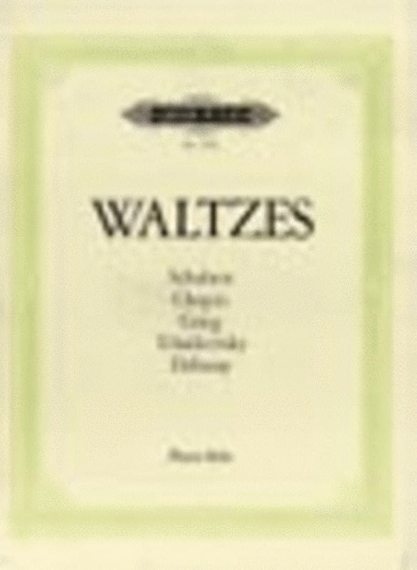 Waltzes Book 1 Selection Schubert To Debussy (Softcover Book)