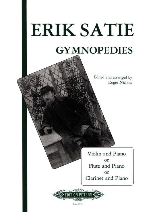 Satie - 3 Gymnopédies for Flute or Violin/Piano, Edition Peters, 1 Page