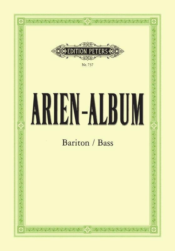 Aria Album for Baritone/Bass (Edition Peters)