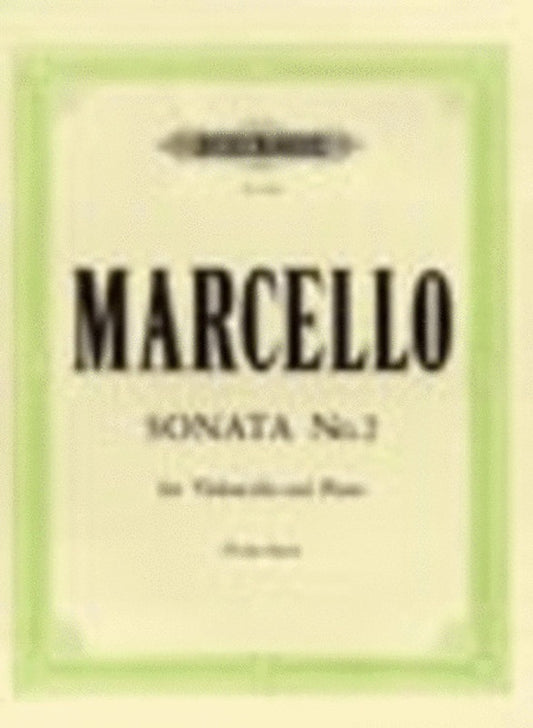 Bach - Sonata Op 2 No 2 E Minor Cello/Piano (Softcover Book)