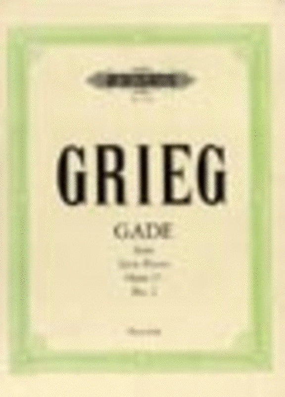Gade Op 57 No 2 (Softcover Book)