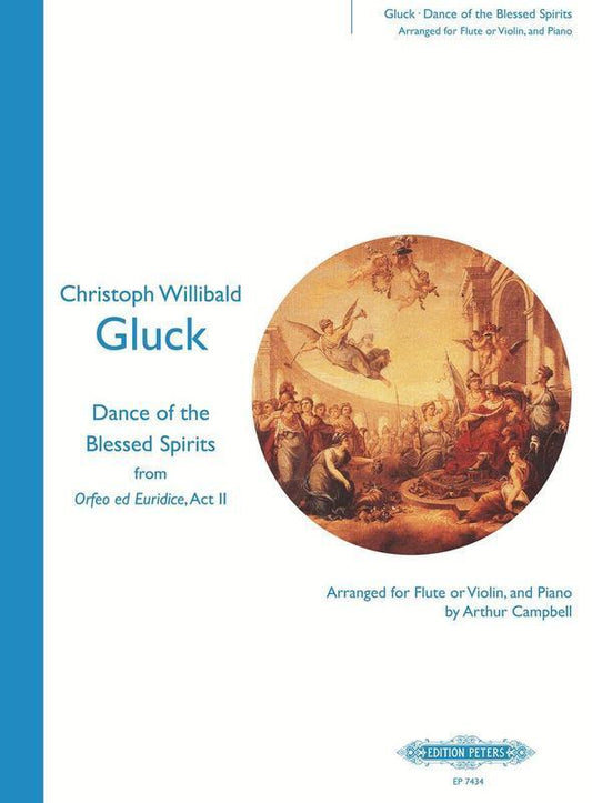Dance Of The Blessed Spirits Violin/Piano Flute/Piano (Softcover Book)