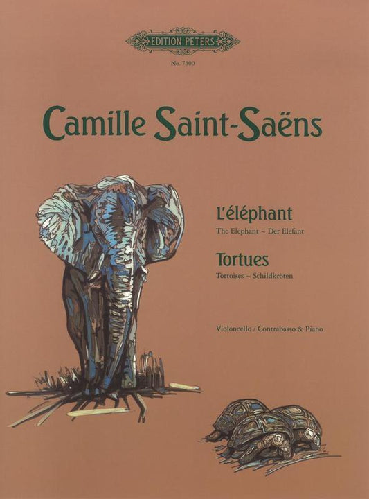 Elephant Tortoises Vc Or Double Bass/Piano (Softcover Book)