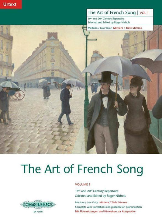 Art Of French Song Book 1 Med Low (Softcover Book)