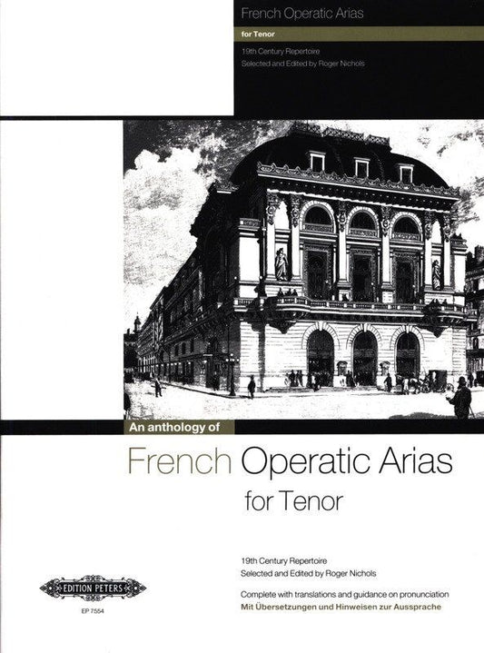 French Operatic Arias for Tenor - 19th Century Repertoire