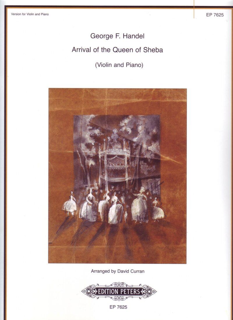Handel - Arrival of the Queen of Sheba for Violin and Piano, Grade 4