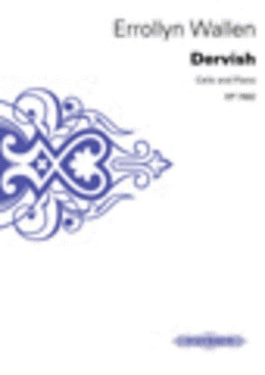 Dervish VLC PNO for Cello by Errollyn Wallen, Edition Peters, 1 Page