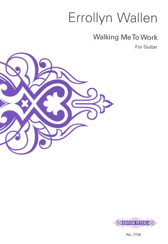 Wallen - Walking Me To Work for Guitar, Guitar Solo, 4 Pages, Edition Peters