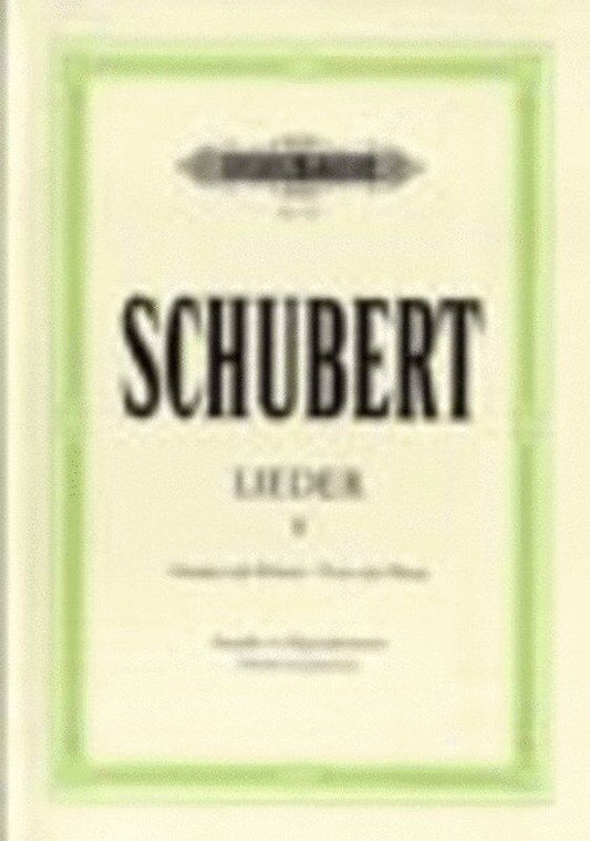 52 Songs Vocal Score by Ed Friedlander - Original Keys, Edition Peters