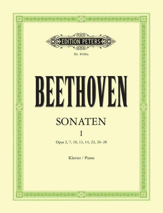 Beethoven - Piano Sonatas Vol 1 Edited by Arrau Urtext