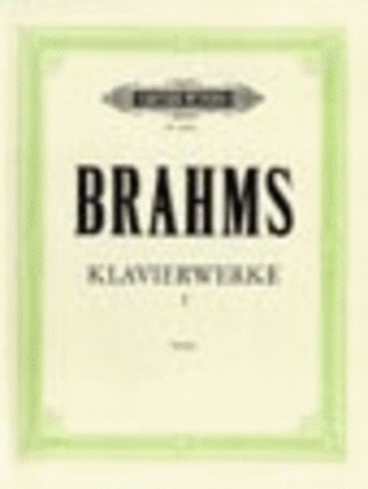 Piano Works Book 1 Sonatas Urtext (Softcover Book)