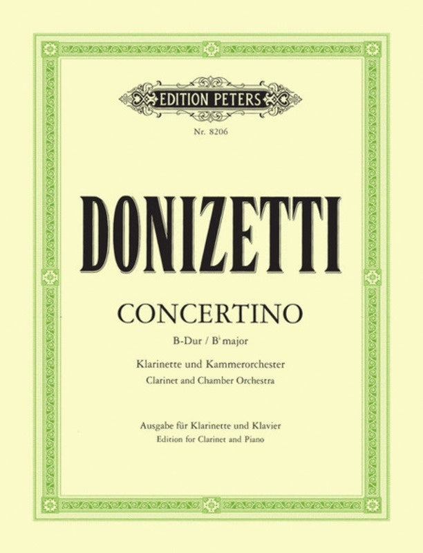 Concertino B Flat (Softcover Book)