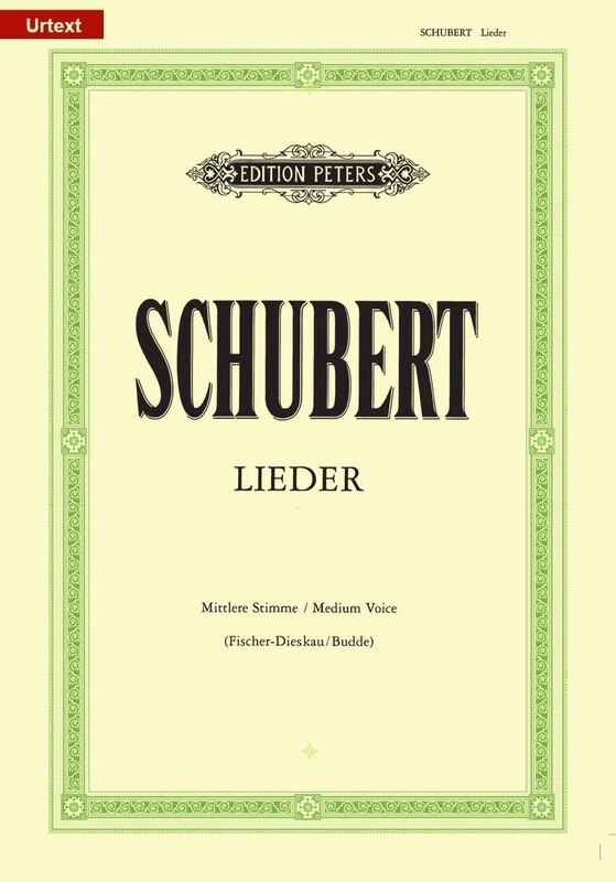 Schubert - 54 Songs Vol 2 Medium Voice Urtext (Softcover Book)
