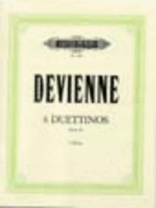 Duettinos 6 Op 82 Flute Duet (Softcover Book)